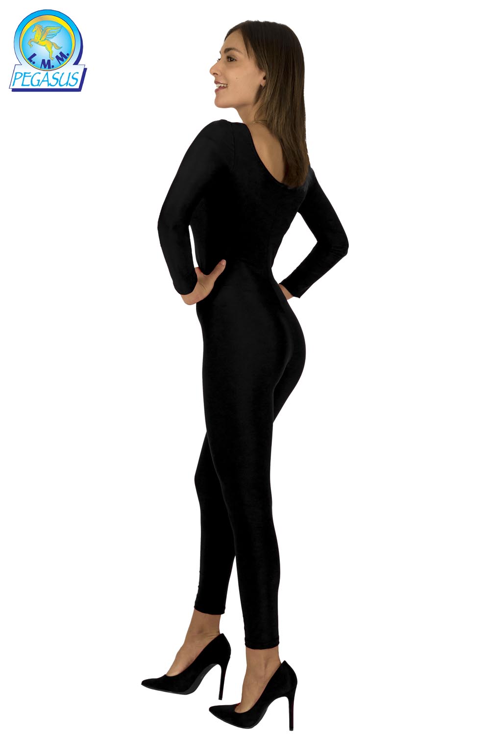 TUTA LYCRA NERO DANZA DONNA